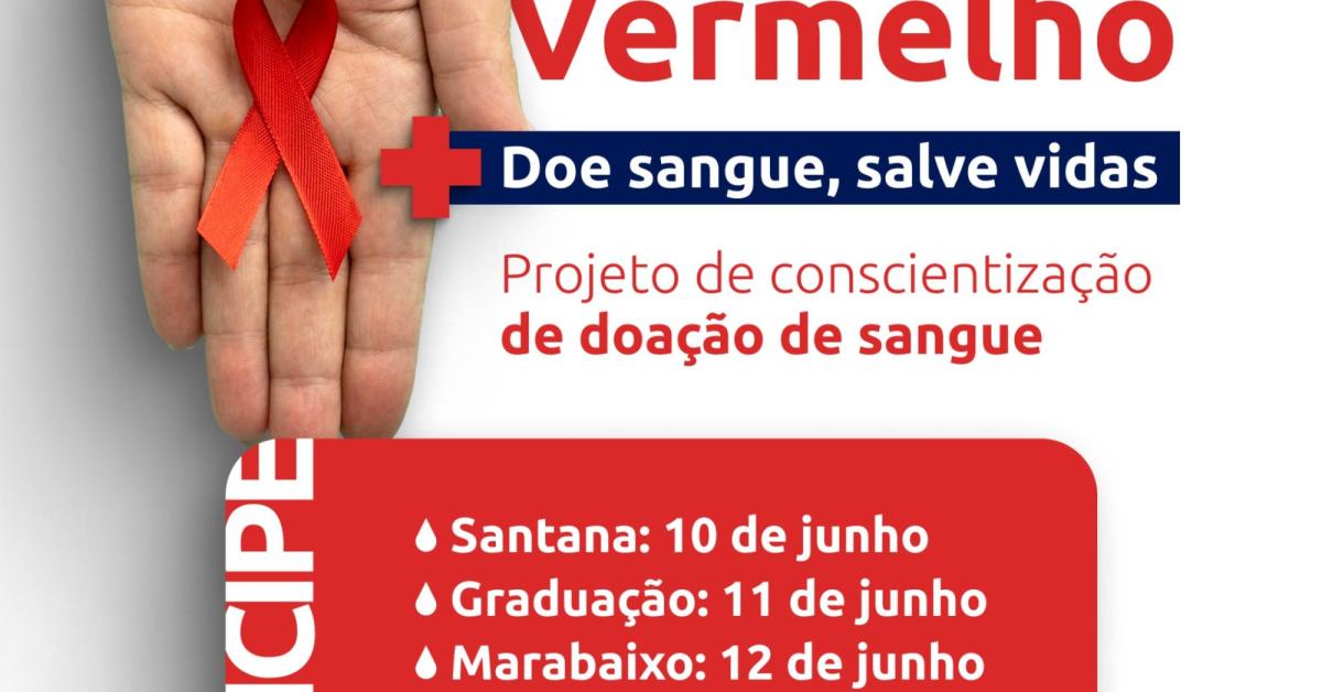 Junho Vermelho Doe Sangue Salve Vidas Seu Futuro Bem Na Sua Frente