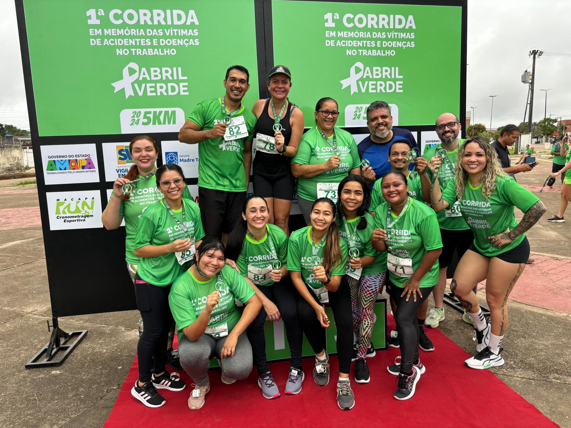 Grupo Madre Tereza Participa da Primeira Corrida Abril Verde em Santana