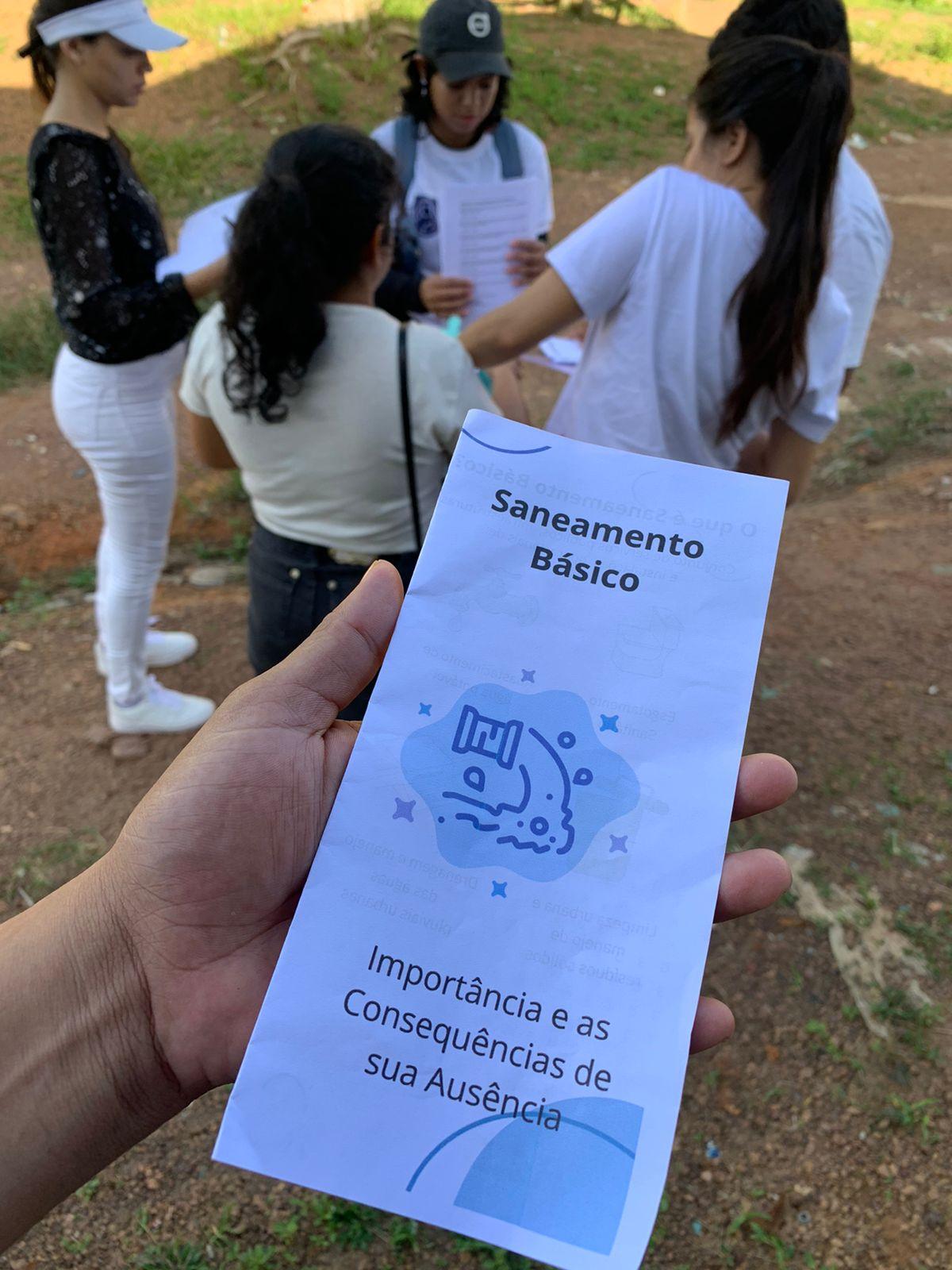 Faculdade Madre Tereza Promove Conscientização sobre Saneamento Básico no Bairro Jardim de Deus em Santana-AP