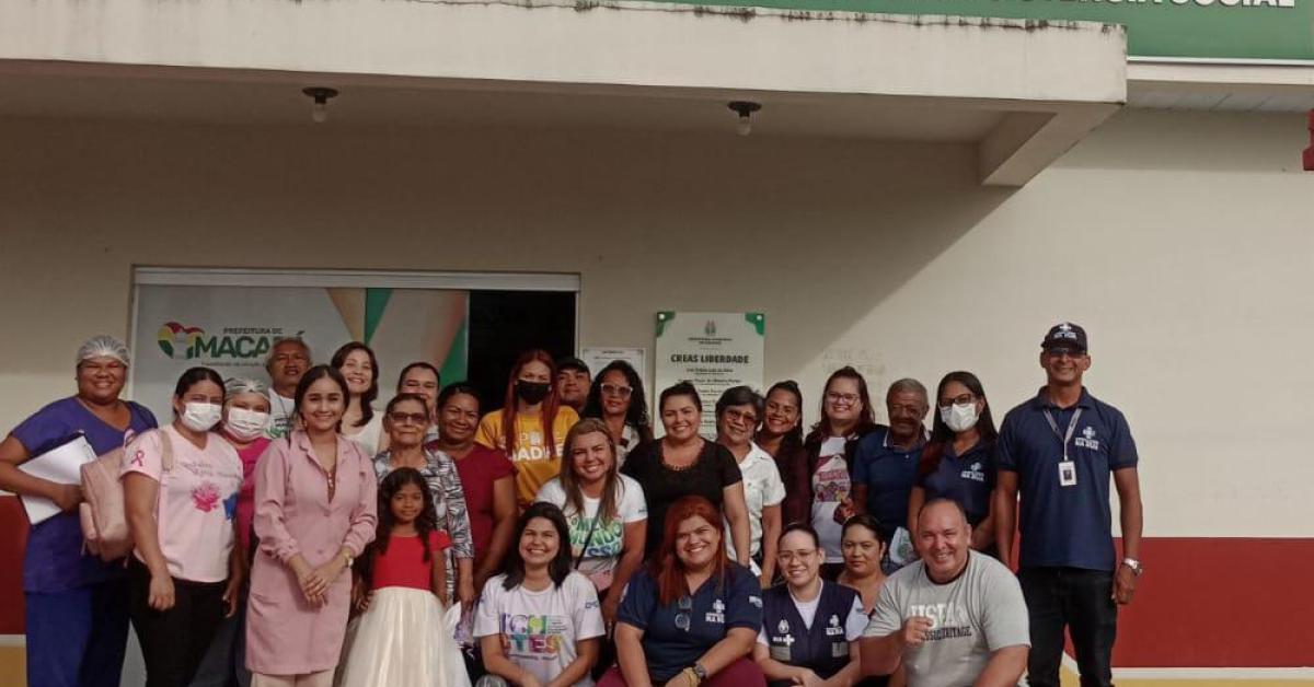 Alunos da Escola Técnica Madre Tereza Realizam Ação de Saúde no CREAS Liberdade