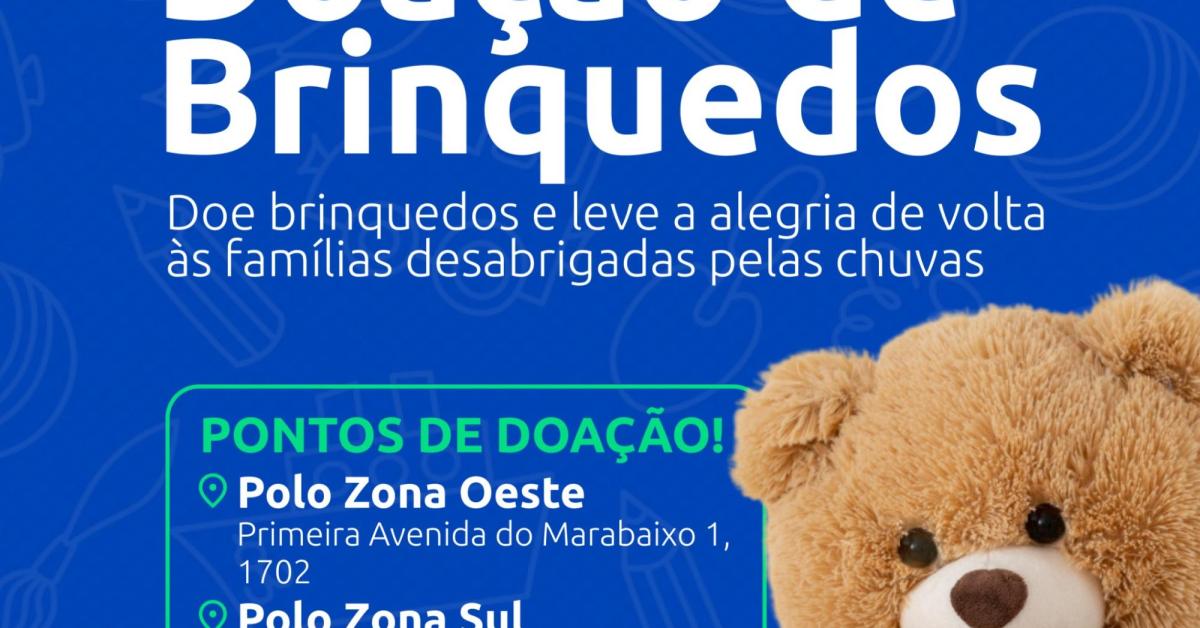 Espalhando Amor em Meio às Adversidades: Doação de Brinquedos para Crianças Desabrigadas