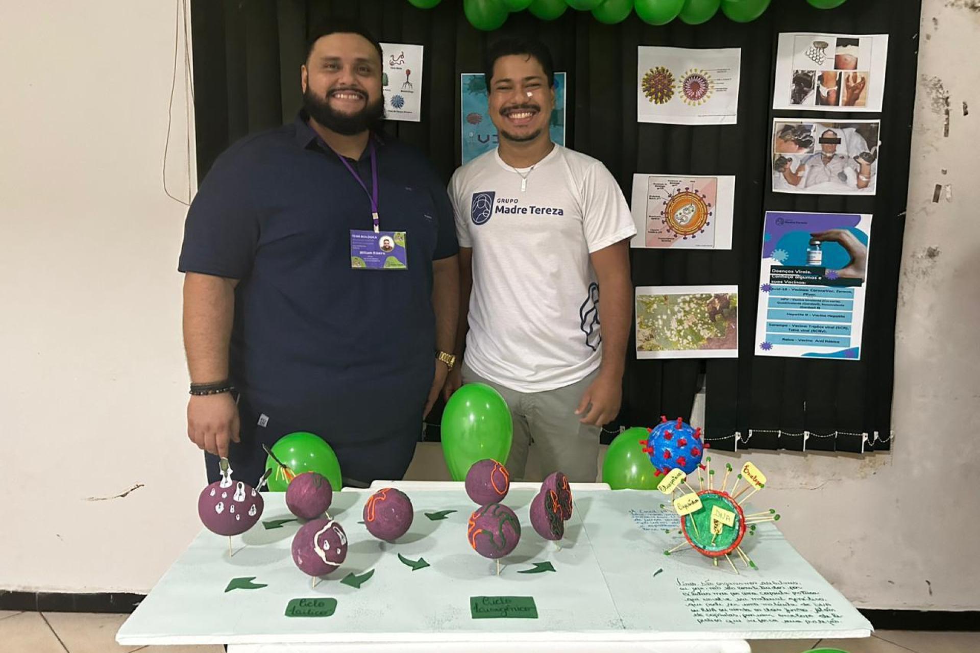 Feira Biológica na Escola Madre Tereza: Desvendando o Micro Mundo