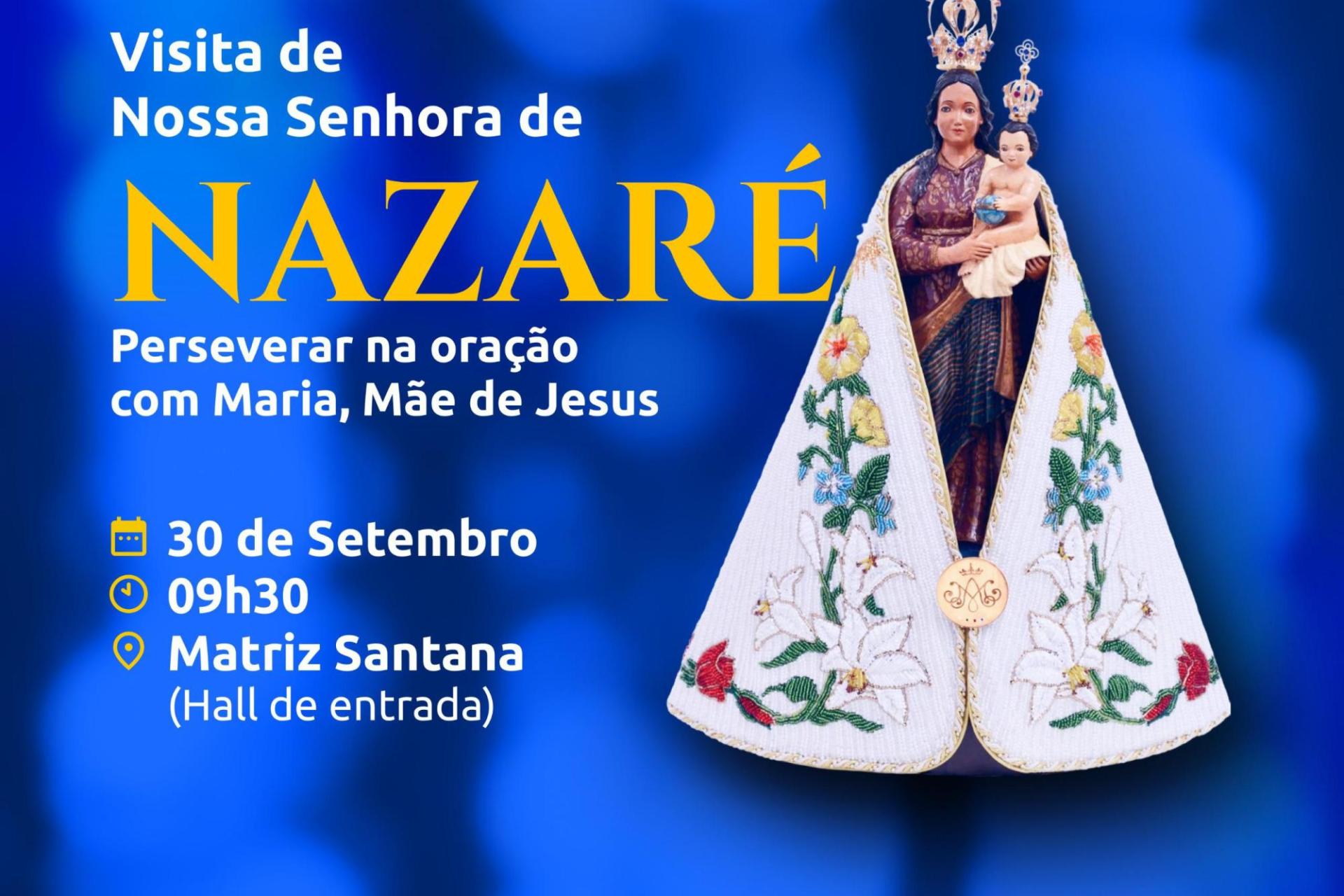 Grupo Madre Tereza Recebe a Visita da Imagem de Nossa Senhora de Nazaré