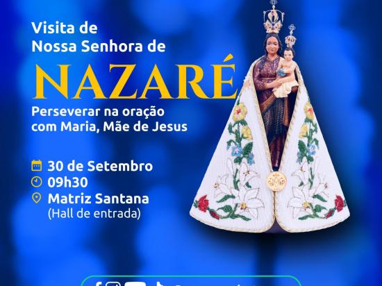 Grupo Madre Tereza Recebe a Visita da Imagem de Nossa Senhora de Nazaré